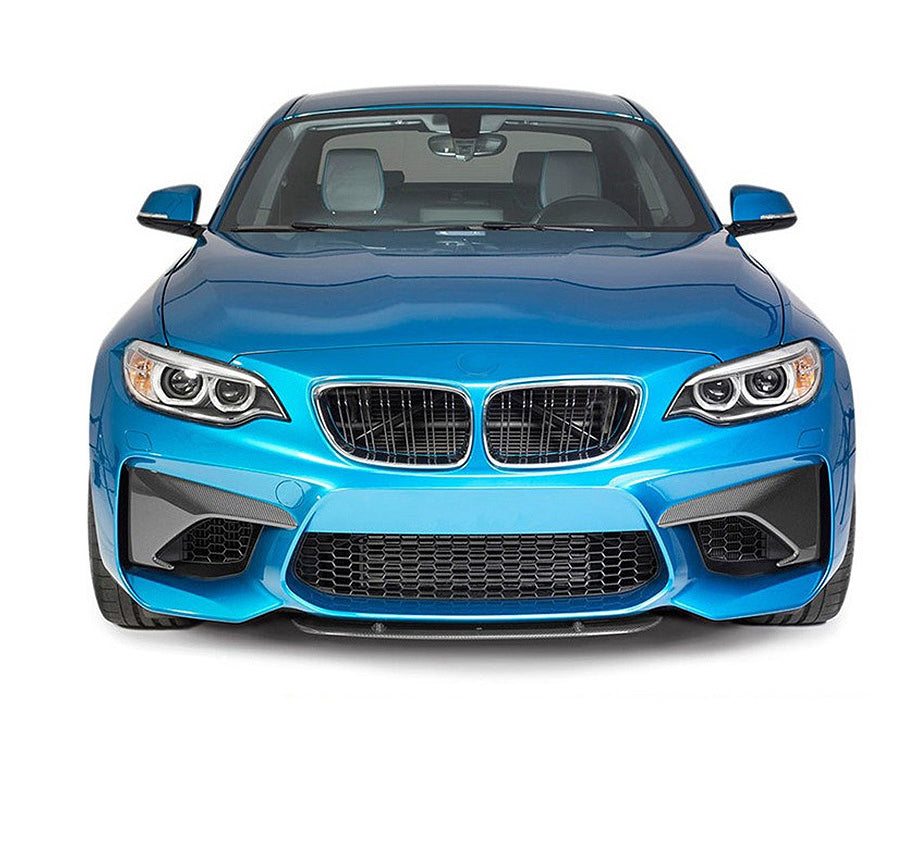 Carbon Fiber Vent Fang Splitter Cover - BMW F87 M2