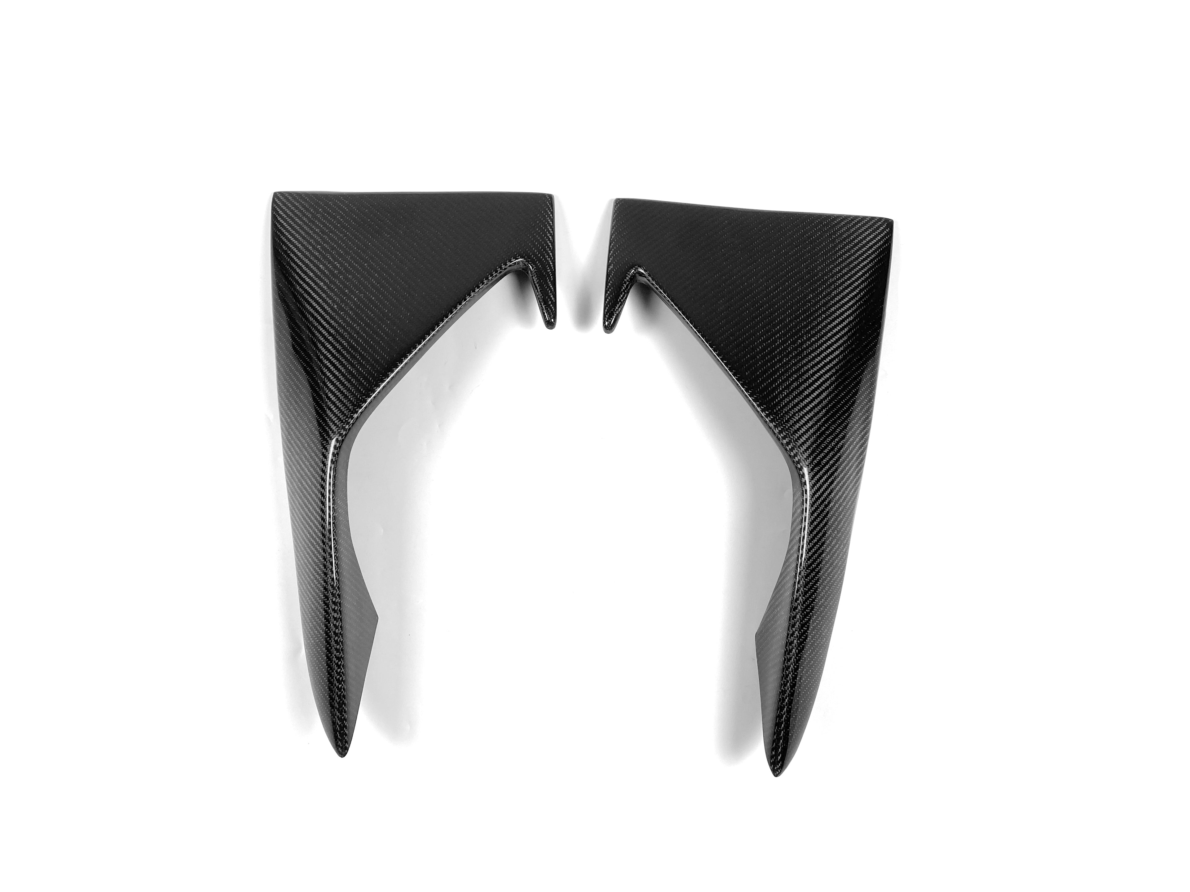 Carbon Fiber Vent Fang Splitter Cover - BMW F87 M2