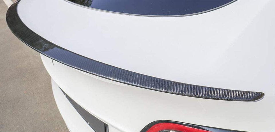 Carbon Fiber Trunk Spoiler OEM Style - Tesla Model 3
