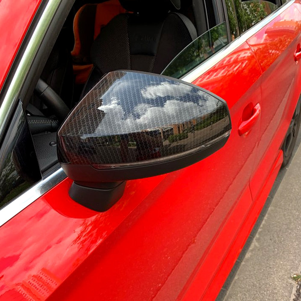 2014-2020 Audi A3 S3 RS3 Carbon Fiber Mirror Caps