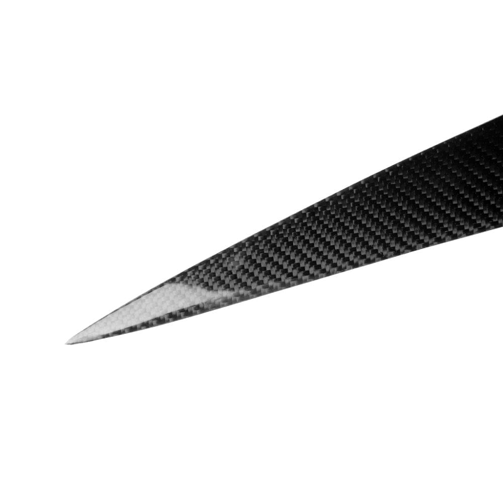 Carbon Fiber Headlight Eyelid Eyebrow - Infiniti Q50