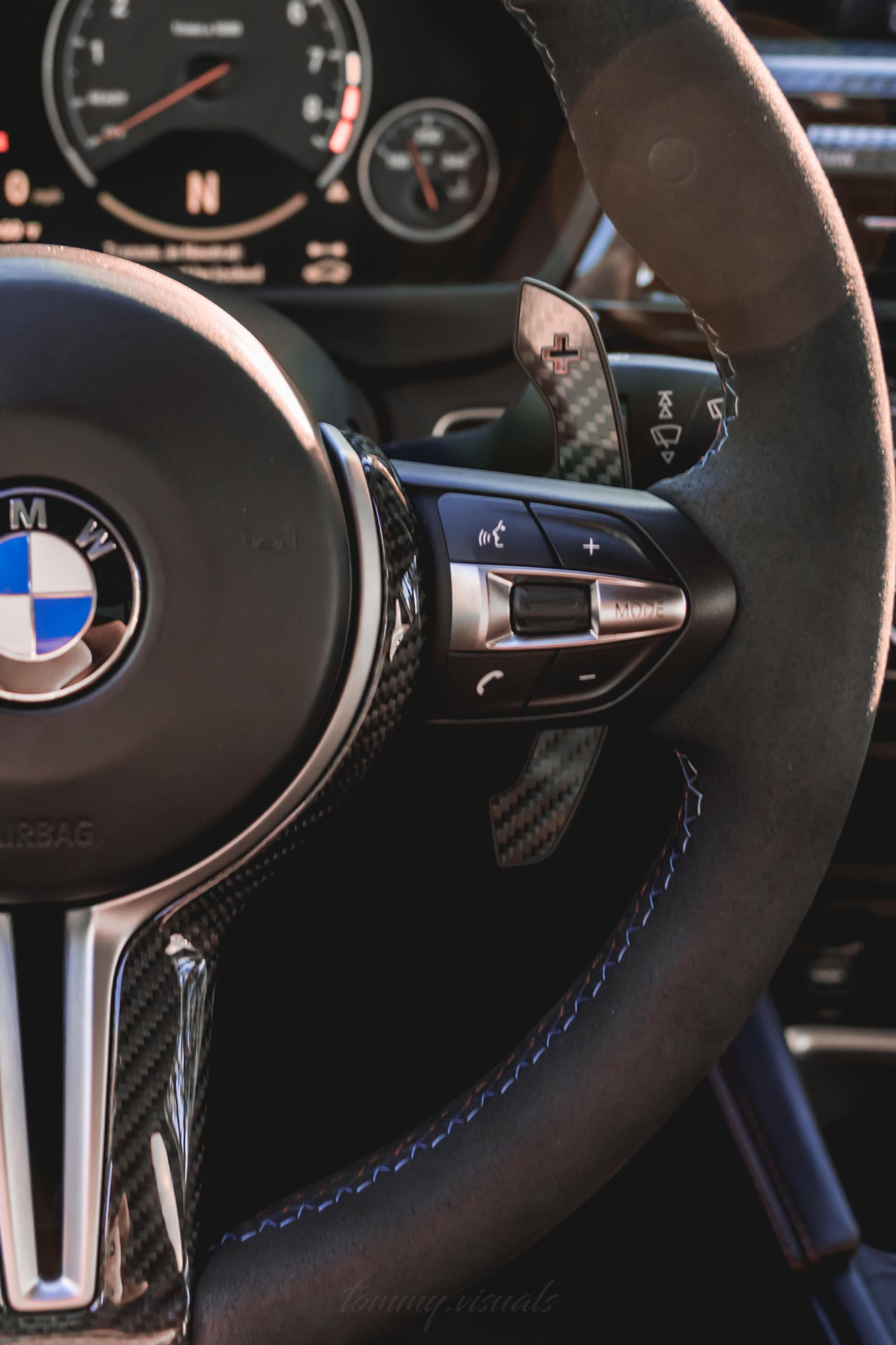 Carbon Fiber Replacement M Performance Paddle Shifters (V1) - BMW