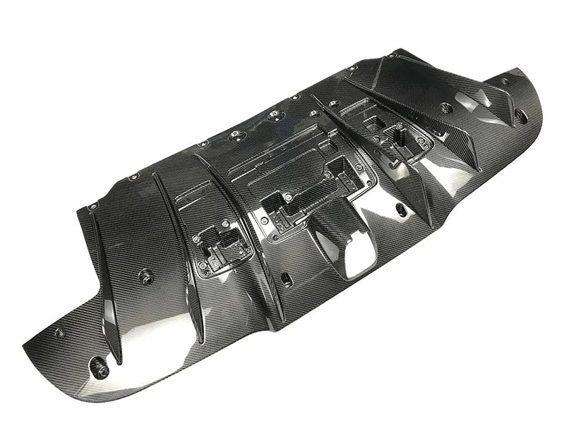 Carbon Fiber Rear Diffuser - Ferrari 488