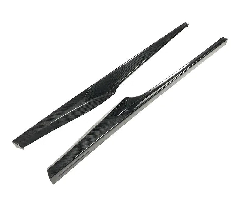 Carbon Fiber Novit Style Side Skirt Extension - Ferrari 488