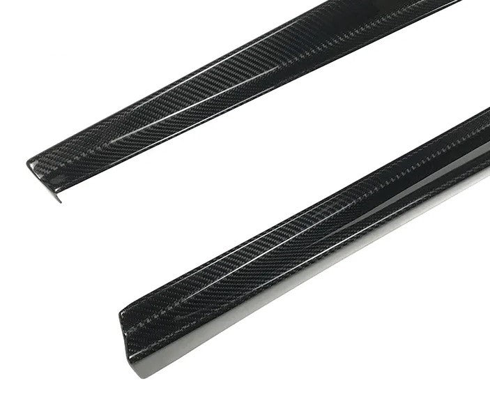 Carbon Fiber Novit Style Side Skirt Extension - Ferrari 488