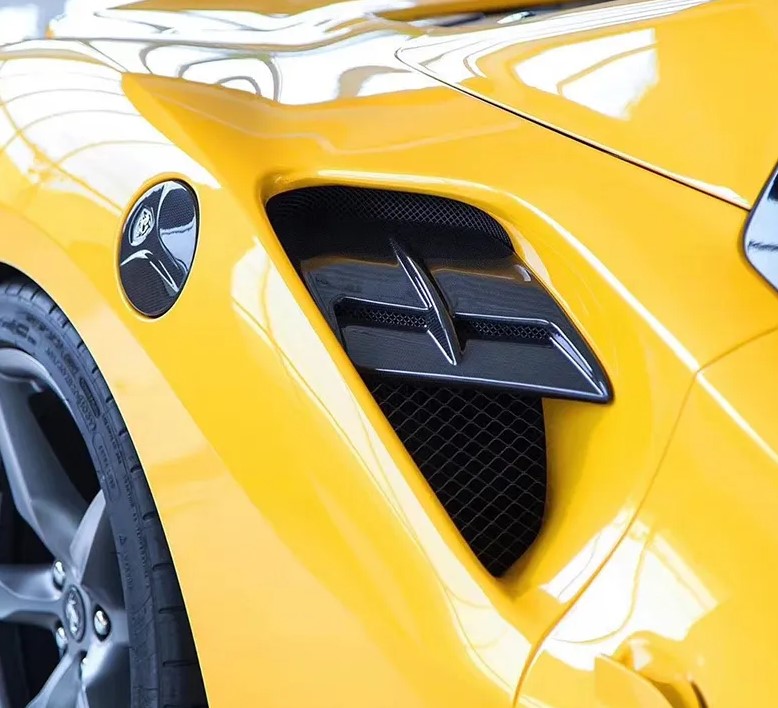 Carbon Fiber Performance Intake Panel Vents - Ferrari 488