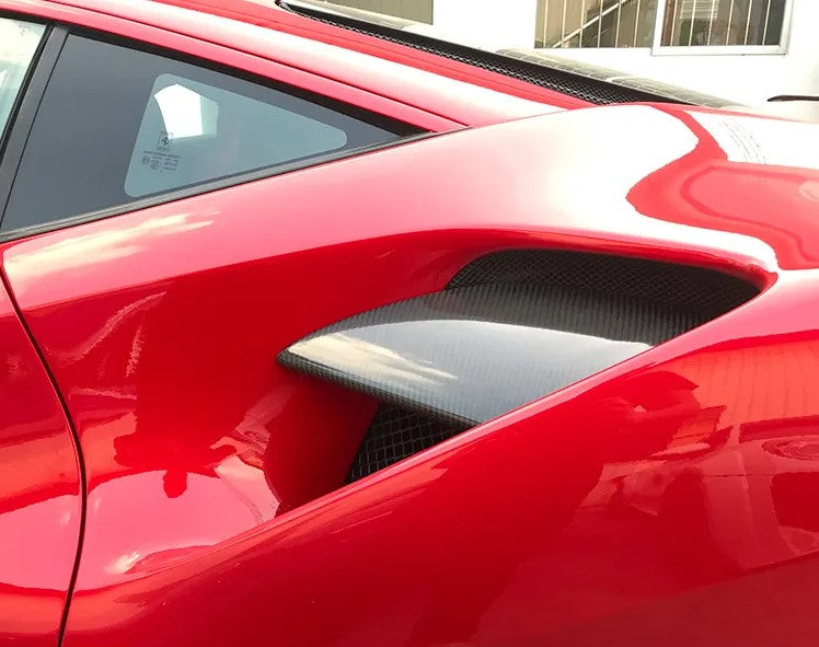 Carbon Fiber OEM Style Intake Panel Vents - Ferrari 488