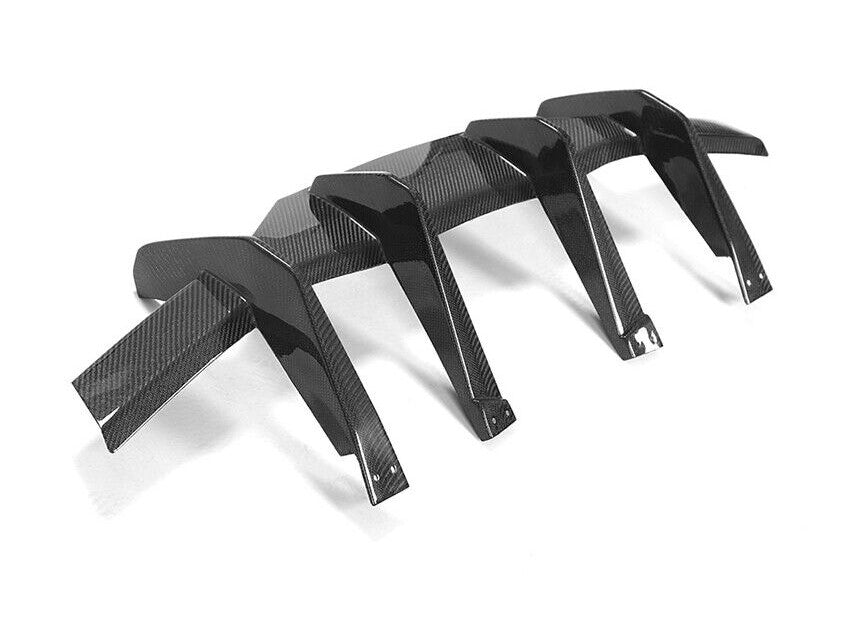 Carbon Fiber Big Fin Rear Diffuser - Chevrolet Corvette C8 Stingray