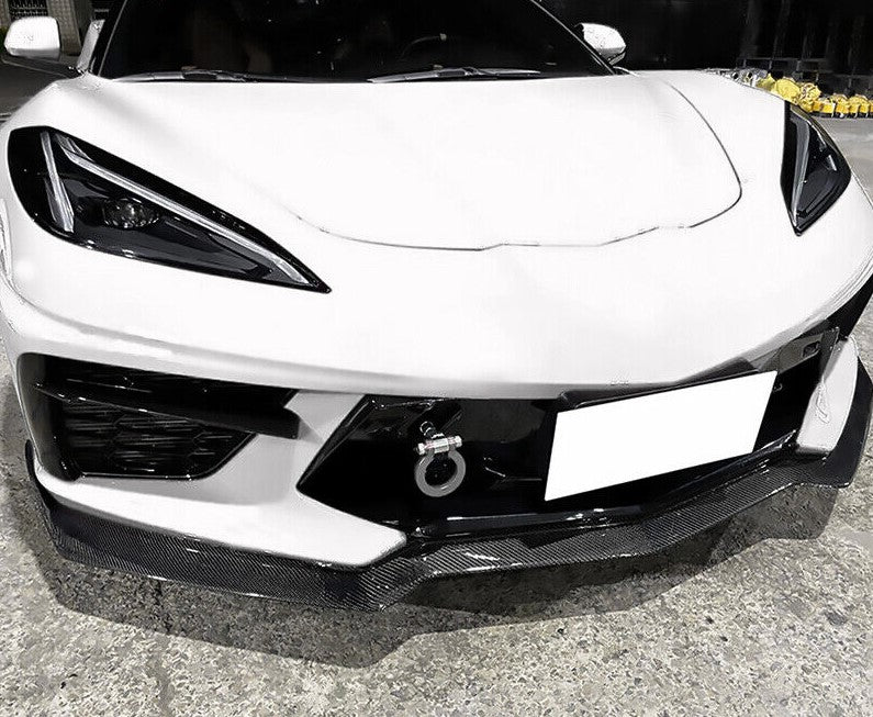 Carbon Fiber Performance Front Lip - Chevrolet Corvette C8 Stingray