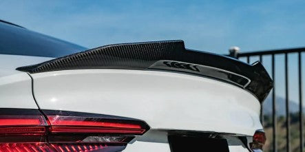 Carbon Fiber Trunk Spoiler PSM High Kick Style - Audi A5 S5 RS5 B9 Coupe (2018-2024)