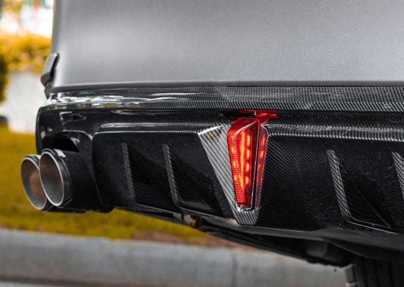 Carbon Fiber Rear Diffuser - Toyota Camry (8th Generation)
