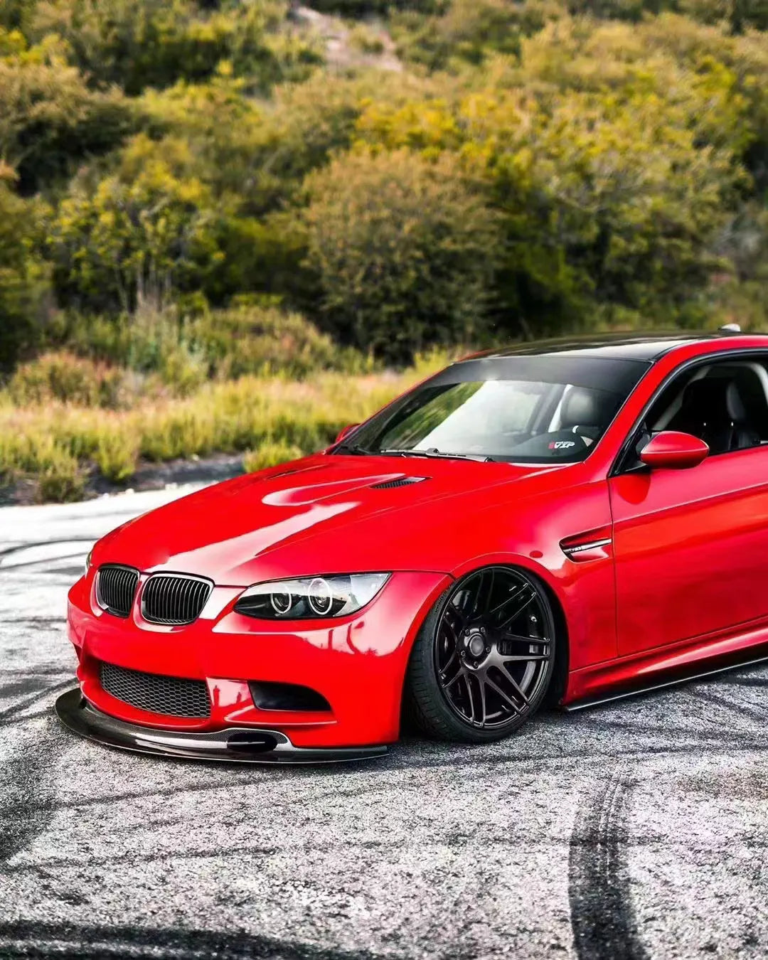 Carbon Fiber GT4 Front Lip - BMW E92 E93 (M3)