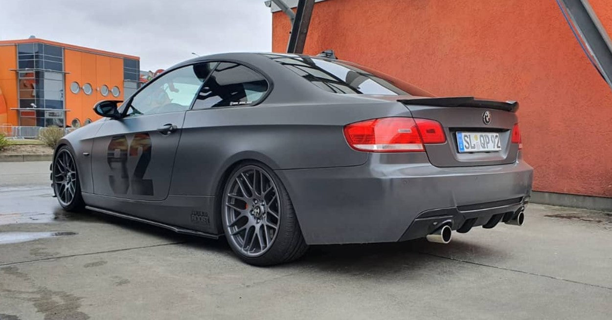 Carbon Fiber Trunk Spoiler M4 Style - BMW E90 E92 E93 3 Series & M3