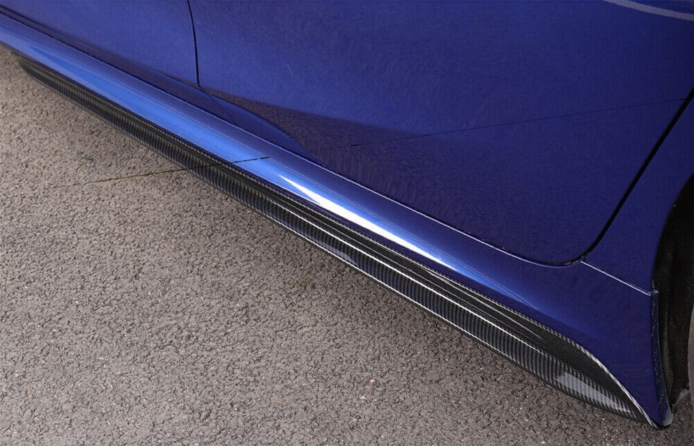 Carbon Fiber M Performance Side Skirt Extensions - BMW G20