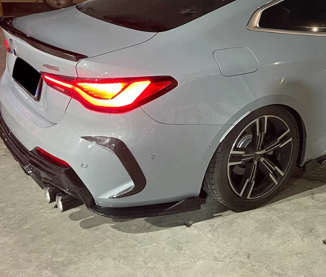 Carbon Fiber Rear Vent Trim - BMW G22 G23 (M-Sport Only)