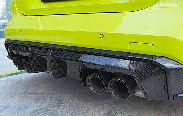 Carbon Fiber M Performance Rear Diffuser (3 Piece) - BMW G80 M3 / G82 M4