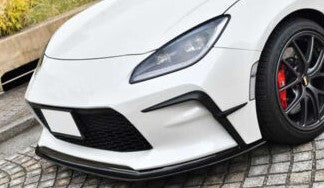 Carbon Fiber Front Bumper Splitter Canard Fins - Toyota GR86 ZN8/ZD8