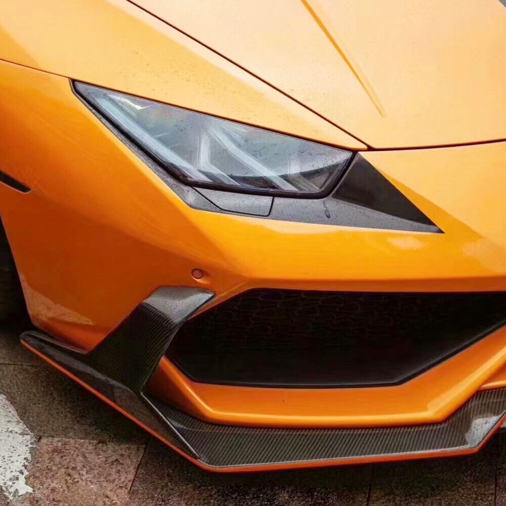 Carbon Fiber Front Splitters (3 Piece) - Lamborghini Huracan