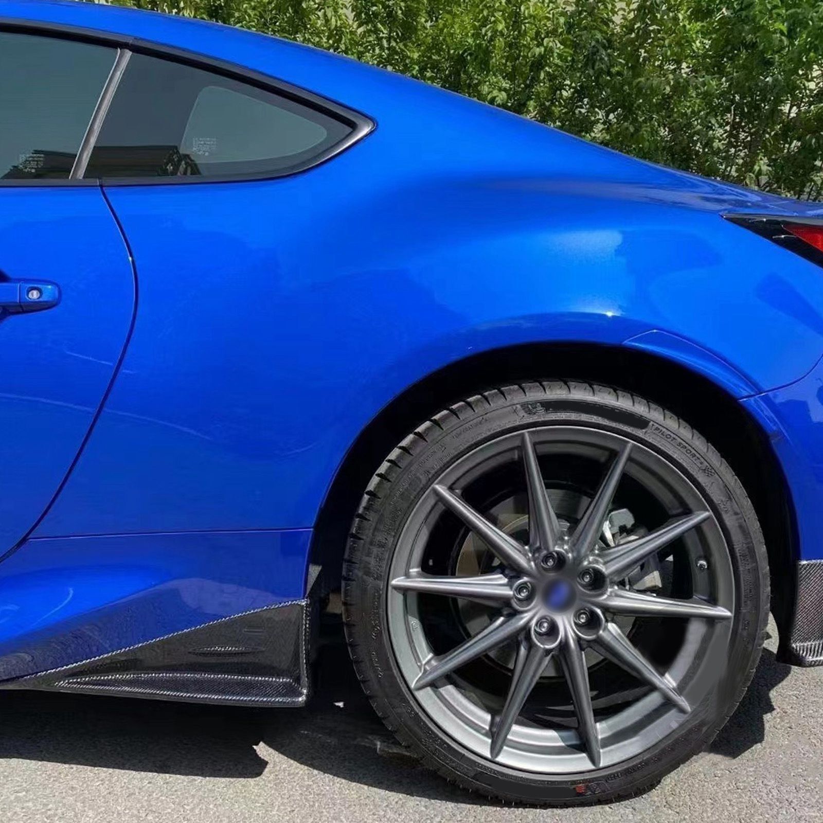 Carbon Fiber Side Skirt Spats - Toyota GR86 / Subaru BRZ (2nd Gen ZN8 / ZD8)