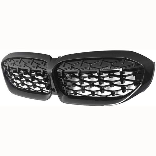 Diamond Black Front Kidney Grilles - BMW G20 Pre LCI (2019-2022)