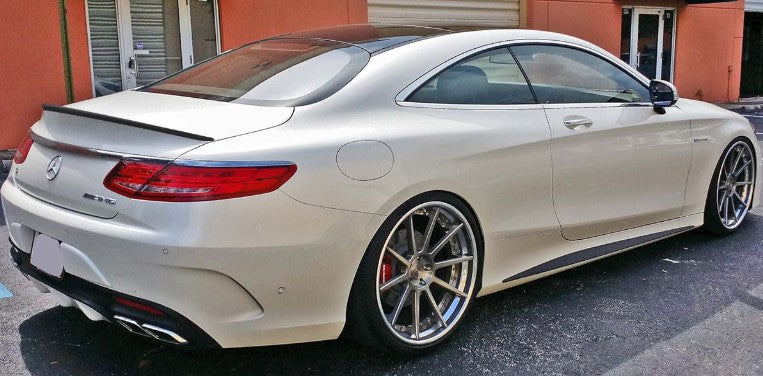 Carbon Fiber Trunk Spoiler - Mercedes S500 S550 S63 S65 Coupe
