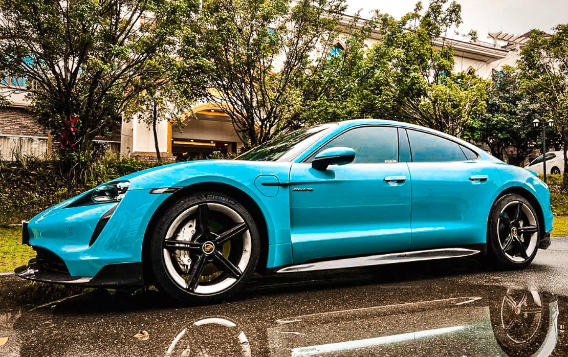 Carbon Fiber Side Skirts - Porsche Taycan (2019-2023)