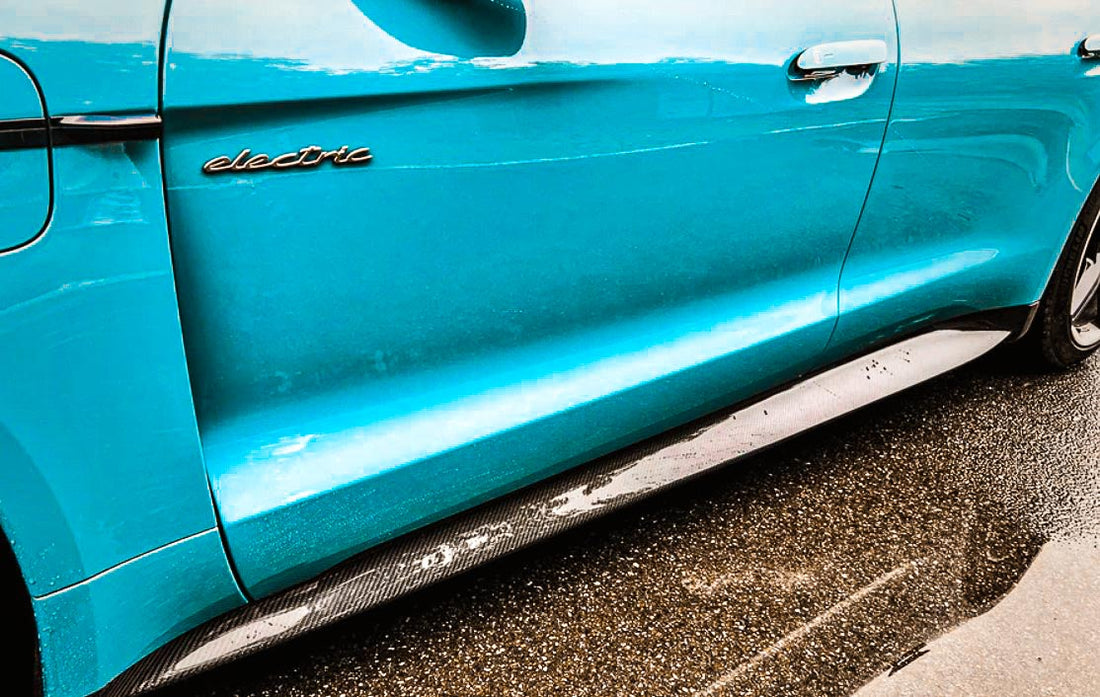 Carbon Fiber Side Skirts - Porsche Taycan (2019-2023)