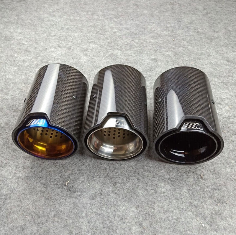 The Symphony of Speed: Carbon Fiber M Performance Exhaust Tips