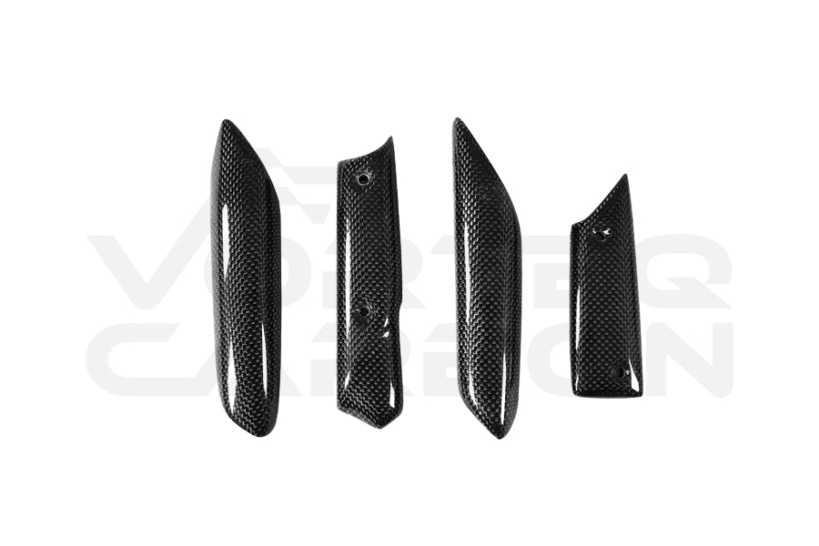 Carbon Fiber Door Handle Interior Kit - Ferrari 488 GTB/Spyder (2015-2020)