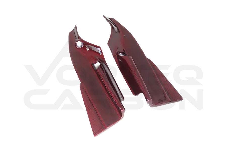 Carbon Fiber Interior Door Panel Trim - Ferrari 488 GTB &amp; Spyder (2015-2020)