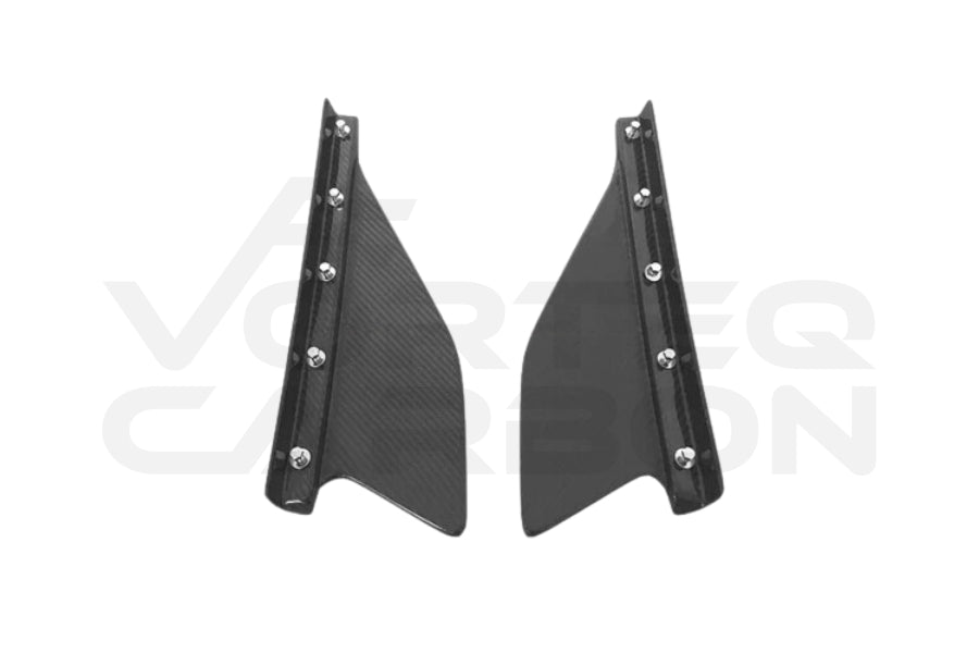 Carbon Fiber Side Skirt Canards - Ferrari 458 Speciale (2013-2015)