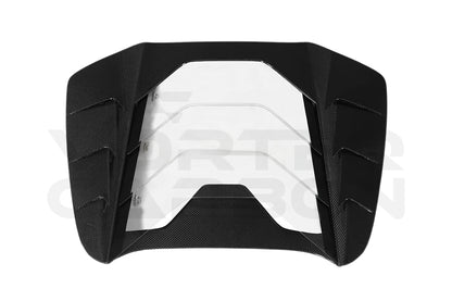 Carbon Fiber M Style Rear Engine Hood - Ferrari 488 Spyder (2015-2020)