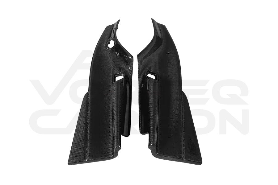 Carbon Fiber Interior Door Panel Trim - Ferrari 488 GTB &amp; Spyder (2015-2020)