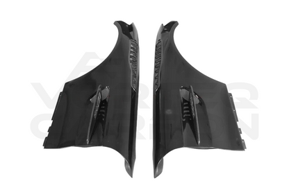 Partial Carbon Fiber B Style Front Fenders - Mercedes Benz AMG GT/GTS/GTC/GTR (2015-2021)