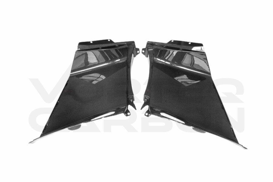2011-2016 Lamborghini Aventador LP700 Coupe Carbon Fiber Quarter Panel Fender Vent Inside 1