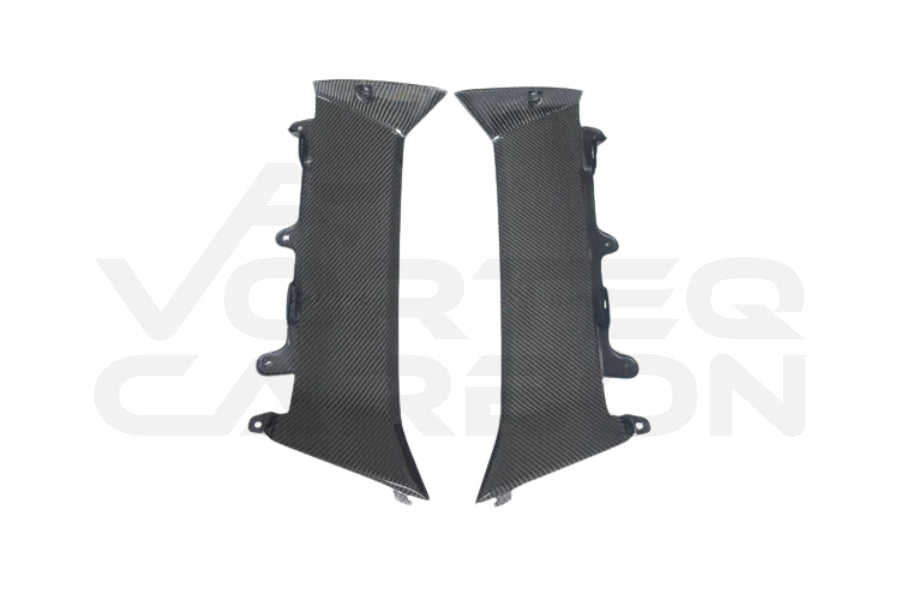2011-2016 Lamborghini Aventador LP700 Coupe Carbon Fiber Quarter Panel Fender Vent Outside 3