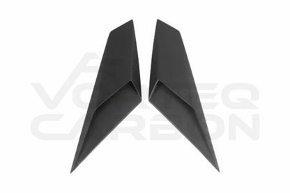 2011-2016 Lamborghini Aventador LP700 Coupe/Roadster BKSS Style Carbon Fiber Rear Side Scoops 5