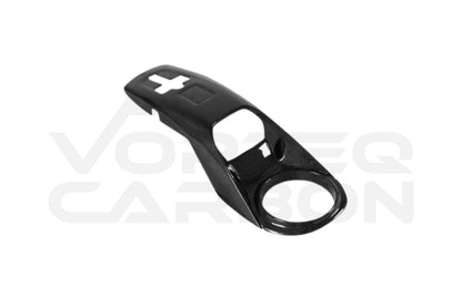 Carbon Fiber Hood Latch Trim - Ferrari F8 (2019-2023)
