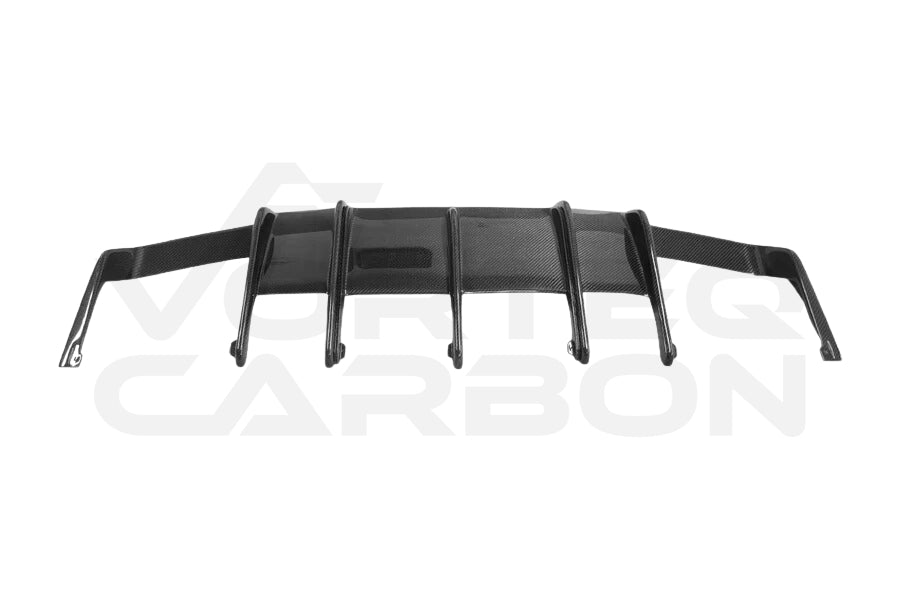 Carbon Fiber R Style Rear Diffuser - Mercedes Benz CLS400 CLS500 CLS63 AMG W218 (2011-2015)