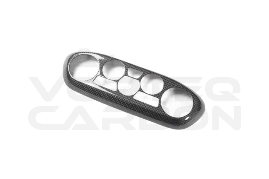 Carbon Fiber Climate Control Panel Cover - Ferrari 458 Coupe / Spyder / Speciale (2010-2015)