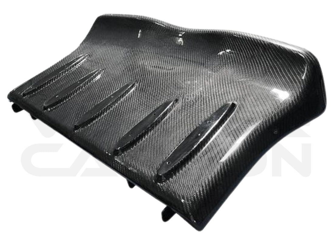 Carbon Fiber Lower Rear Diffuser (V2) - Lexus RCF (2015-2019)