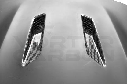 Carbon Fiber B Style Vented Hood - Mercedes Benz CLS Class W218 (2011-2017)