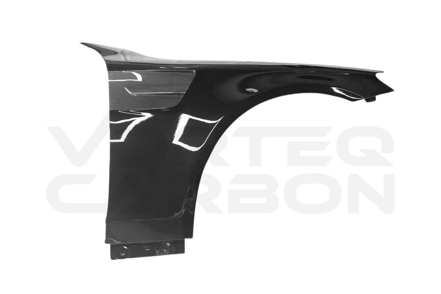 Partial Carbon Fiber M Style Front Fenders - Mercedes Benz S63 W222 Sedan (2017-2020)