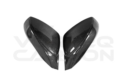 Carbon Fiber Mirror Housing &amp; Base Replacement - Ferrari 488 GTB/Spyder (2015-2020)
