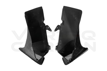 Carbon Fiber Pista Style Quarter Panel Side Vent Scoops - Ferrari 488 GTB &amp; Spyder (2015-2020)