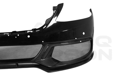 Partial Carbon Fiber B Style Front Bumper - Mercedes Benz W222 Sedan (2017-2020)