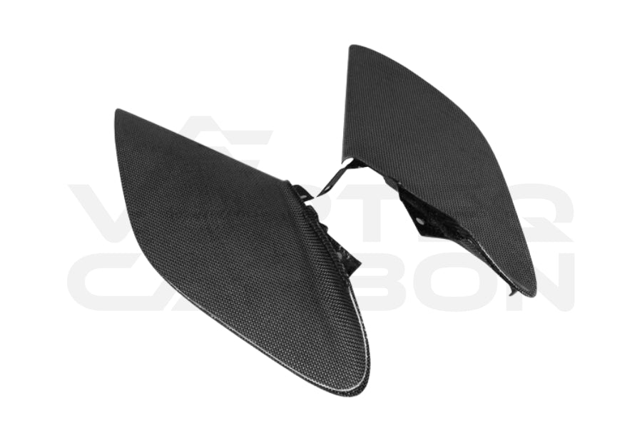 Carbon Fiber Side Air Intake Fins - Ferrari 488 GTB/Spyder (2015-2020)