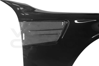 Partial Carbon Fiber M Style Front Fenders - Mercedes Benz S63 W222 Sedan (2017-2020)