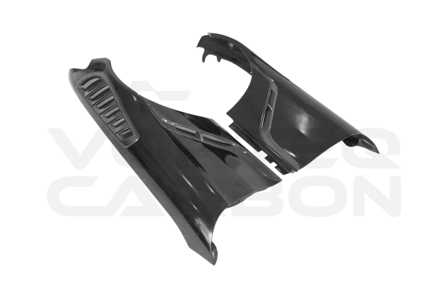 Partial Carbon Fiber I Style Front Fenders - Mercedes Benz AMG GT &amp; GTS &amp; GTC (2015-2021)