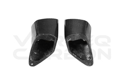 Carbon Fiber Mirror Housing &amp; Base Replacement - Ferrari 488 GTB/Spyder (2015-2020)
